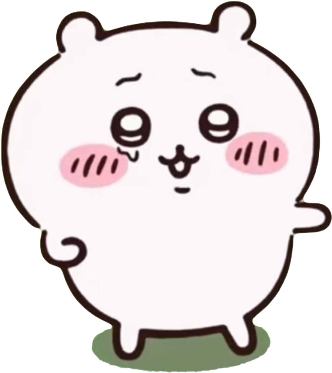 キャラクター 泣き顔 右向き