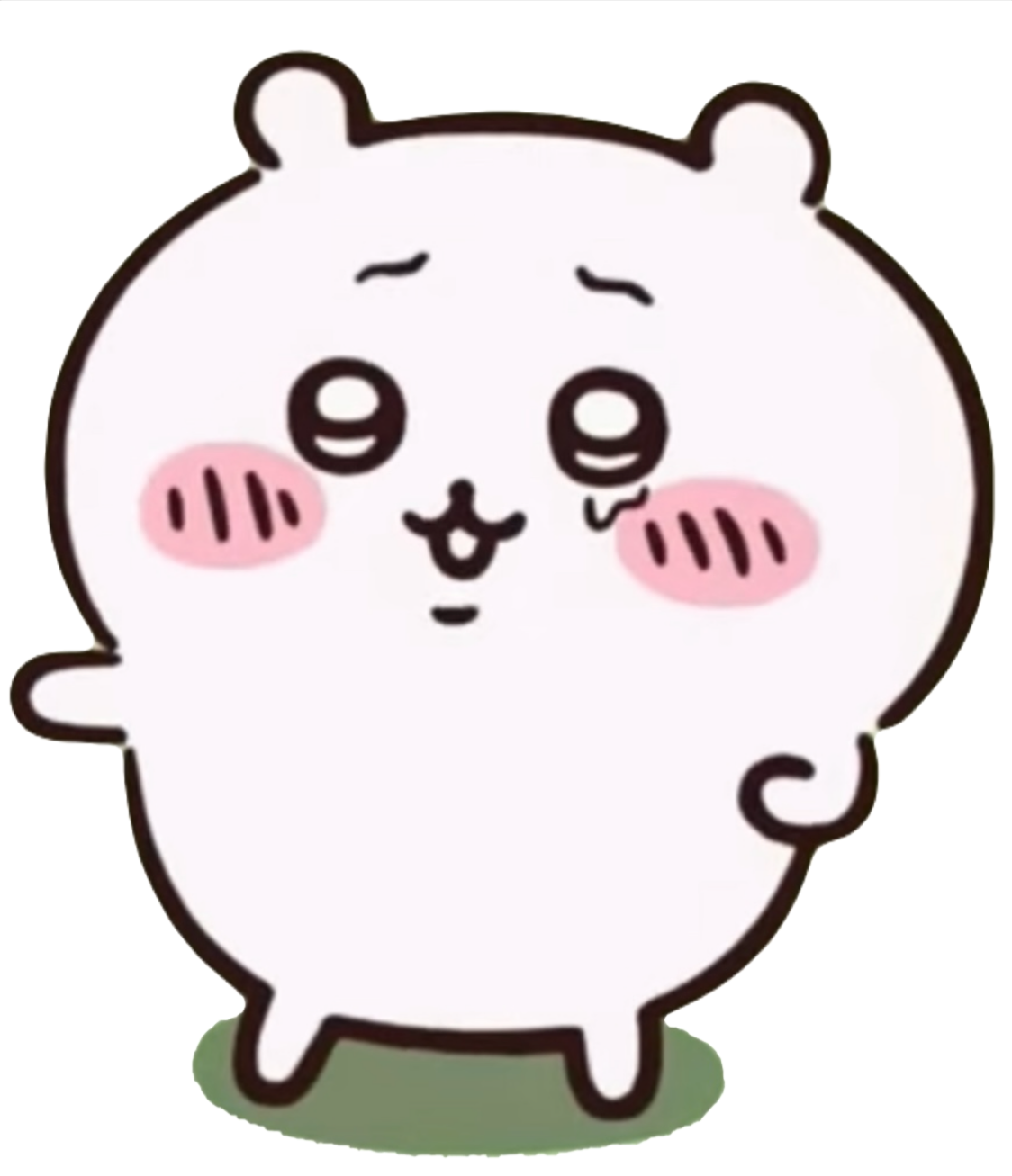 キャラクター 泣き顔 左向き