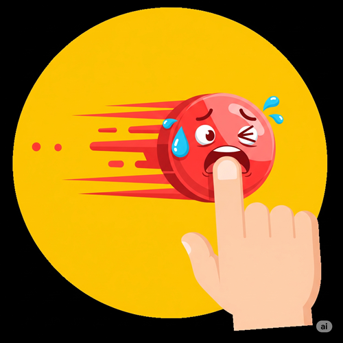 逃げろ！（夏）ボタン